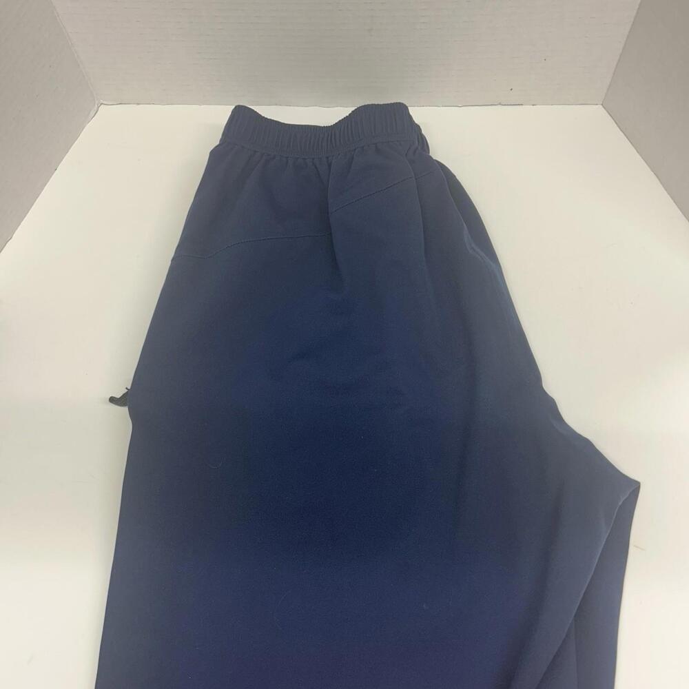 🌼 Nike Golf Storm-Fit Pants Mens Large Blue Waterproof Windproof Zip Cuff C1-016